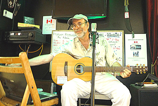 Freedom Chuck at Books, Cafe & Things